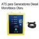 Generador Diesel 7kw Cerrado Monofásico OTARU Control Remoto