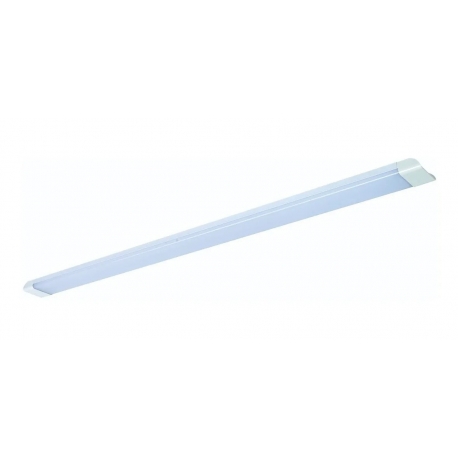 TUBO LED REGLETA PLANA CON BASE EMPAVONADO 54W 120CMS